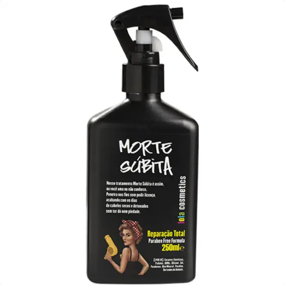 Morte Súbita Reparação Total Spray Protetor Térmico 250ml Lola Cosmetics