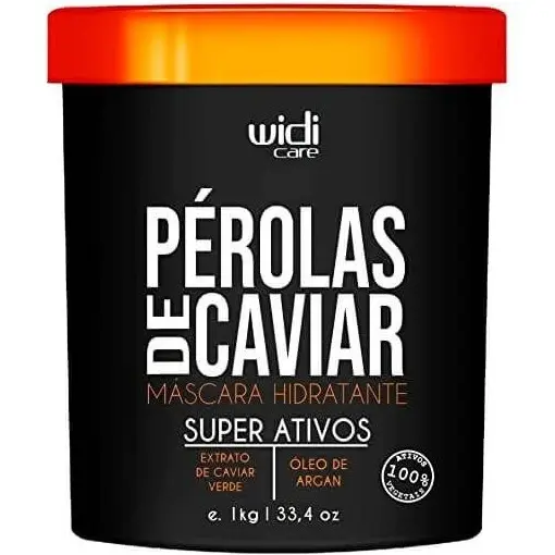 Máscara Hidratante Pérolas de Caviar Hidratante 1kg Widi Care