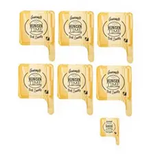 IMPERDÍVEL 9.9 KIT 6 Tábuas de Madeira Natural para Hambúrguer "BURGUER TIME" + GRATIS 1 UNIDADE