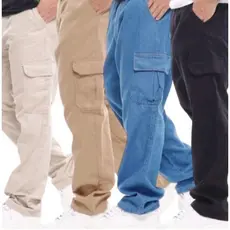 Calça Cargo Masculina Bolso Lateral