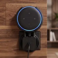 Suporte De Tomada Para Alexa Echo Dot 3 duas cores