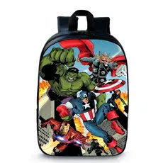 Mochila Pequena Pré Escolar Infantil Super Herois Novidade