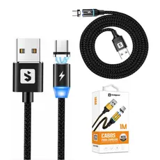 2 Cabo Magnéticos Para V8, J3Prime , Lenovo,  Usb