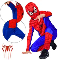 Fantasia Infantil Homem Aranha Completa Festa Criança