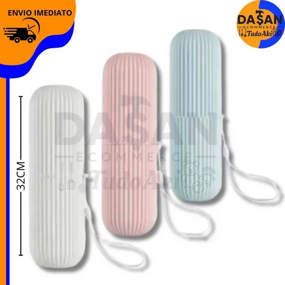 Estojo De Escova De Dentes Portátil De Viagem Organizador Caneca de água + Escola