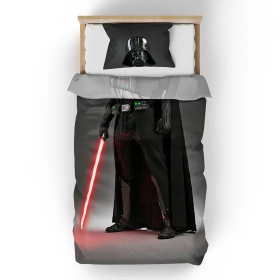 Jogo de Cama SOLTEIRO Nerd - SW VADER SKIN