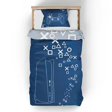Jogo de Cama SOLTEIRO Gamer Fanboy - PS5 ICON WAVE