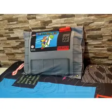Fronha para Travesseiro Gamer Cartucho SNES - SUPER MARIO WORLD