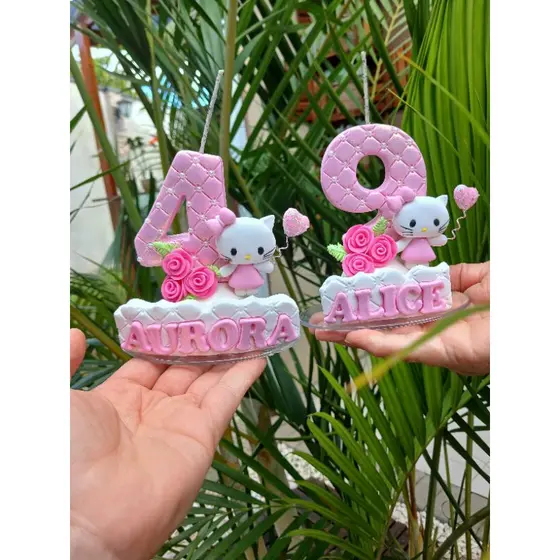 vela Hello Kitty biscuit