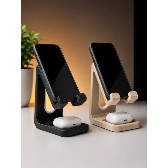Suporte Celular Mesa Desktop Organizador de Celular com Base Multifuncional