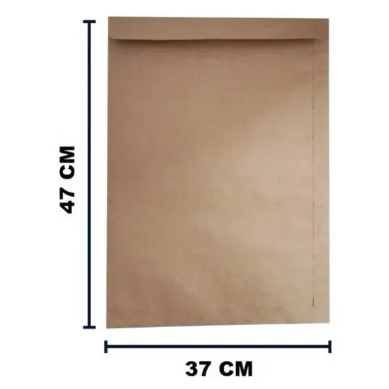 Envelope Pardo ou Branco A3 37x47cm 10 unidades
