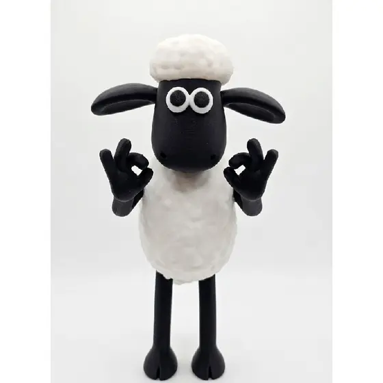 Boneco Shaun, o Carneiro Decorativo | Shaun The Sheep Colecionável Fofo