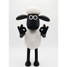 Boneco Shaun, o Carneiro Decorativo | Shaun The Sheep Colecionável Fofo