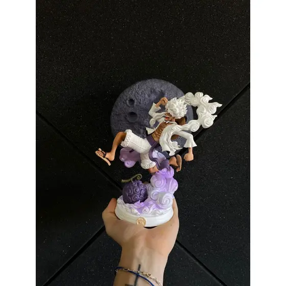 Action Figure Luffy Gear 5 – One Piece 24cm Colecionável Detalhado
