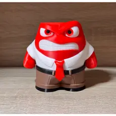 Boneco Raiva 3D Estilo Divertidamente – Decoração Geek