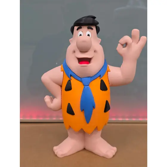 Boneco Fred Flintstone | Miniatura Decorativa Colecionável