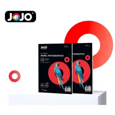 Papel Fotográfico 115g Glossy Brilhante A4 Premium A prova d'água para Jato de Tint Inkjet