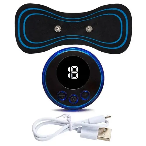Mini Massageador Cervical Elétrico para Pescoço – Alívio de Tensão e Dor Muscular, Portátil