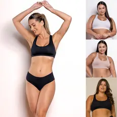 Top Nadador Fitness Academia Reforçado Em Poliamida Sem Bojo Para Treinar Academia