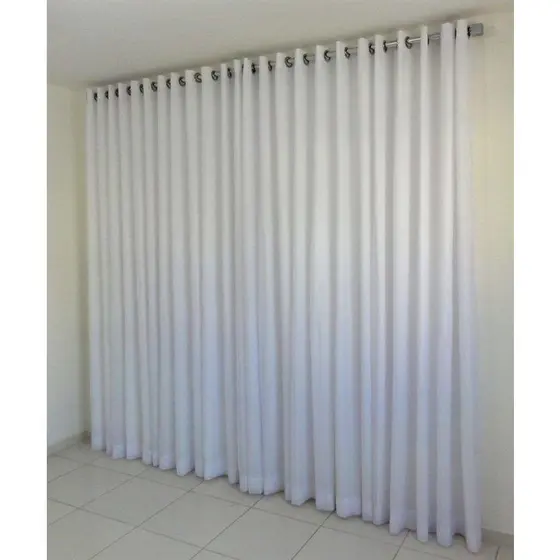 Cortina   Italia 5x2,80 - Tecido Decorativo Para Sala Quarto Escritorio