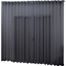 Cortinas DECORY  Preta 3,00 X 1,80 - Oferta Imperdível - PARA QUARTO E SALA