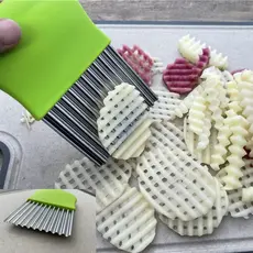 Fatiador Cortador De Legumes Pepino Batata Chips Ondulada Tipo Pringles E Rufles
