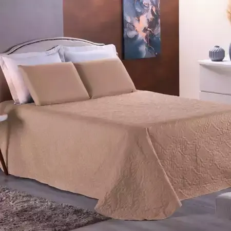 Cobre Leito colcha Queen Size/Casal Padrão/Solteiro Todo Matelado Toque Macio