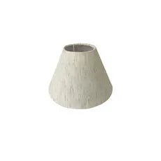 Cúpula de Abajur Tecido Linho Resistente Luminária 8x20x13 Quarto Sala Escritório