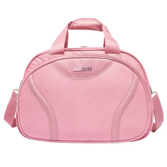 Bolsa Rosa Mala Nécessaire Alça Dupla Madami