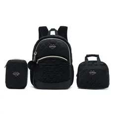 Kit Mochila Madami Lancheira Estojo Infantil 32L