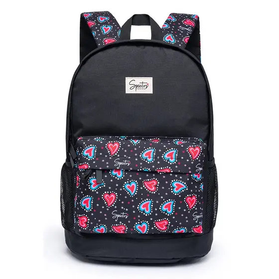 Kit Mochila Bolsa Escolar Spector E Estojo Reforçada Juvenil