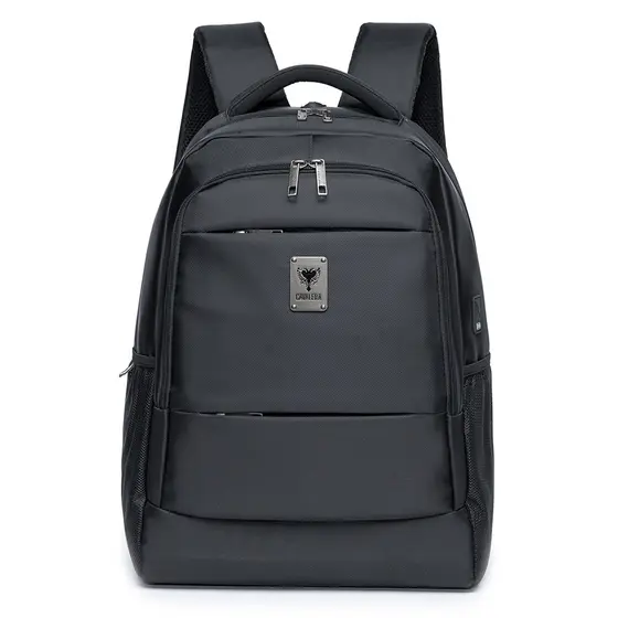 Mochila Cavalera Executiva Masculina Reforçada Notebook Preta