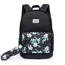 Kit Mochila Bolsa Escolar Spector E Estojo Reforçada Juvenil