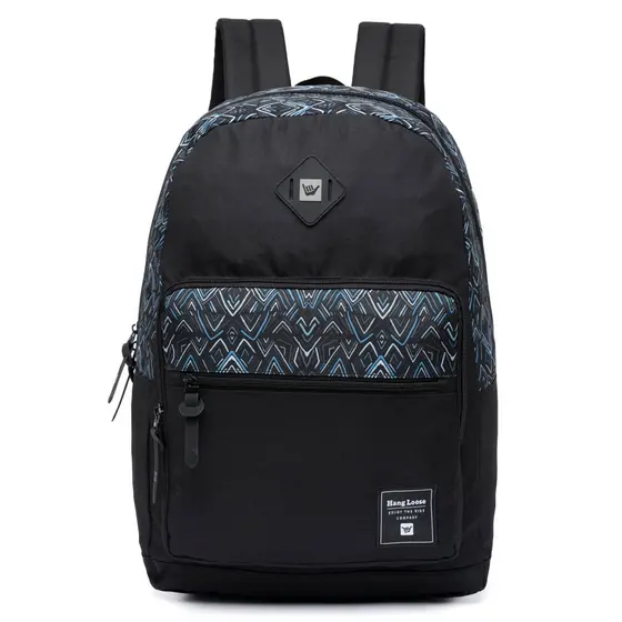 Mochila Hang Loose Juvenil Espaçosa Material Resistente Passeio Escolar