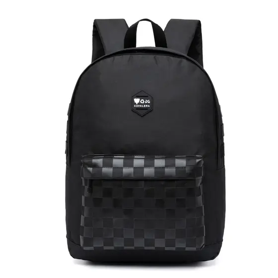 Mochila Cavalera Juvenil Espaçosa Material Reforçado Escolar Passeio