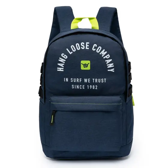 Mochila Hang Loose Masculina Espaçosa Material Resistente Escolar Passeio