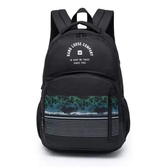Mochila Escolar Reforçada Masculina Faculdade Casual