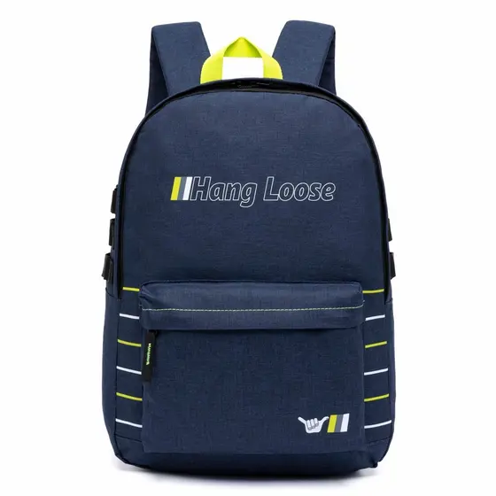 Mochila Escolar Reforçada Hang Loose Faculdade Unissex