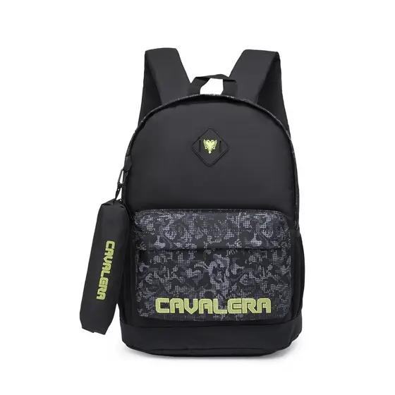 Mochila Cavalera Escolar Reforçada Unissex C/ Estojo