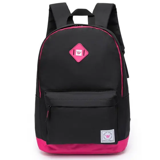 Mochila Feminina Escolar Casual Moderna Passeio Resistente Hang Loose