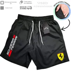 Short Bermuda Tactel Mauricinho Esporte Corrida Academia Praia Envio Imediato Carros