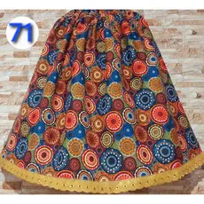 Saia umbanda e candomblé estampada 43