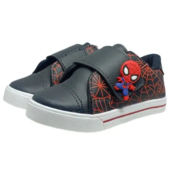 Tênis Infantil Menino Homem Aranha Super Macio e Leve