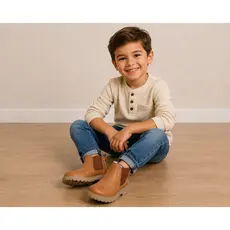 Bota Botinha Infantil Jeca Infantil Masculina Menino Bebe Bordado