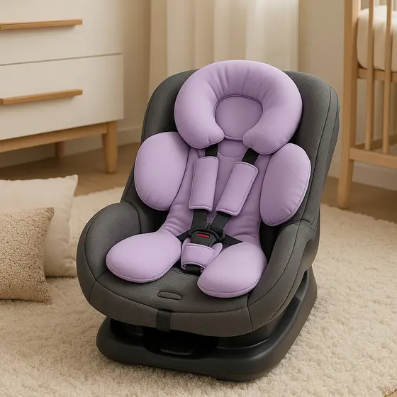 Almofada Para Bebe Conforto e Carrinho -Lisa Várias Cores