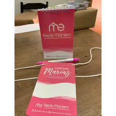 450 Kits Blocos + Canetas + Crachás Personalizados