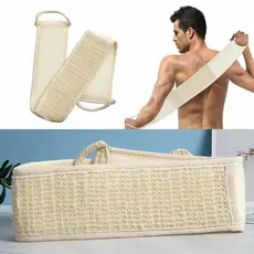 Esponja Banho Esfoliante Pele 67.5x8x0.5cm Esponja Corporal Cordão Massagem Ferramenta Para Esfregar