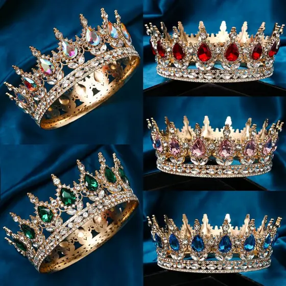 Coroa Redonda Princesa Redonda P/concurso E Festas