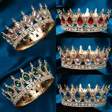 Coroa Redonda Princesa Redonda P/concurso E Festas