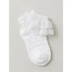 Meias Macias Com Babadinhos Para Criança 2-6 Anos